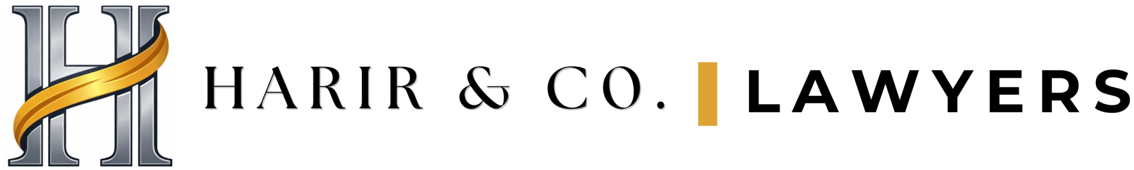 logo harir & co lawyers horizontal